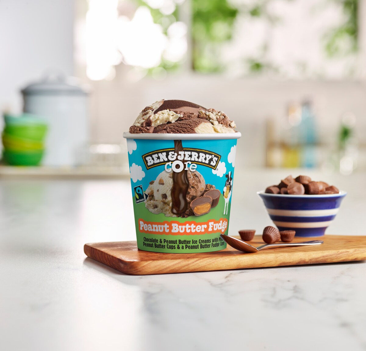 Peanut Butter Fudge Core Ben & Jerry’s